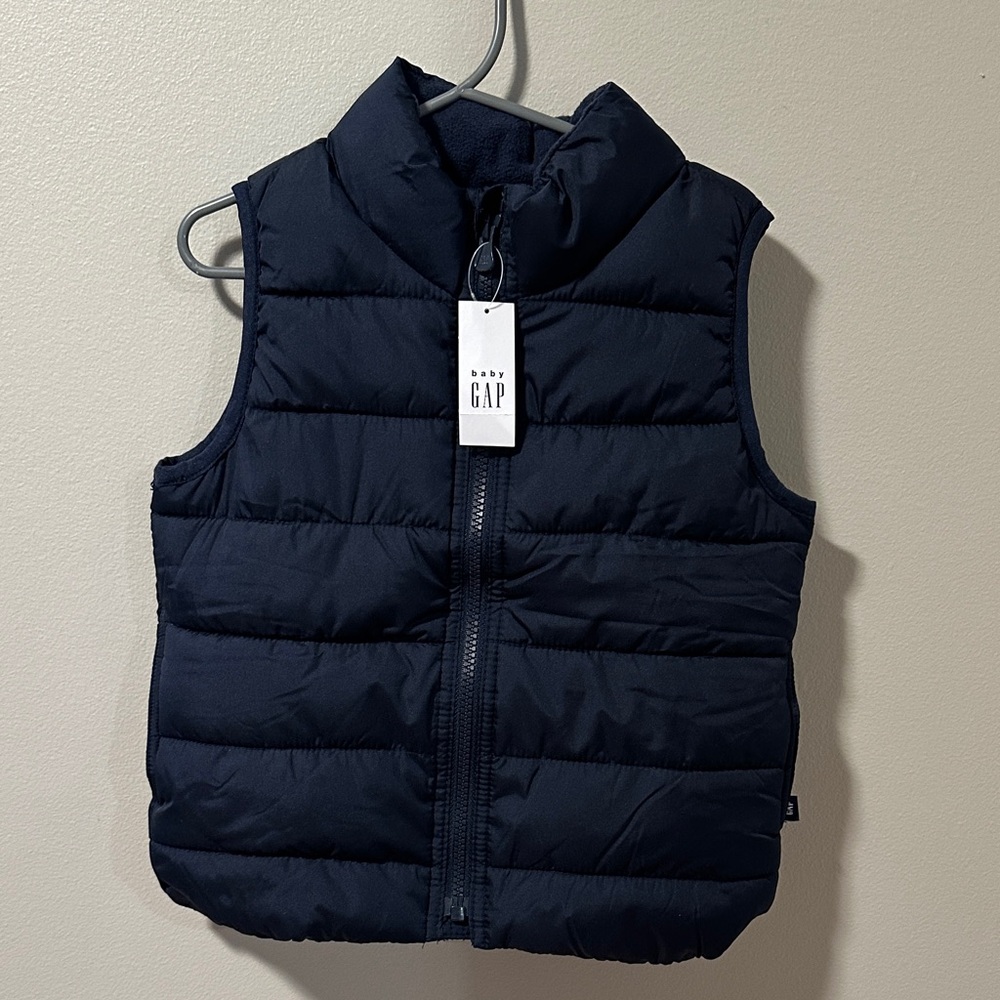 GAP Dark Blue Puffer Vest